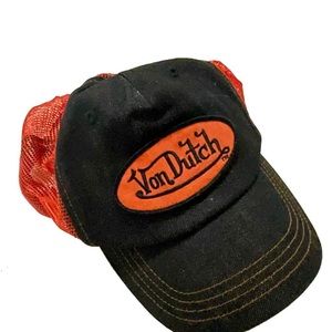 Denim Von Dutch trucker Hat